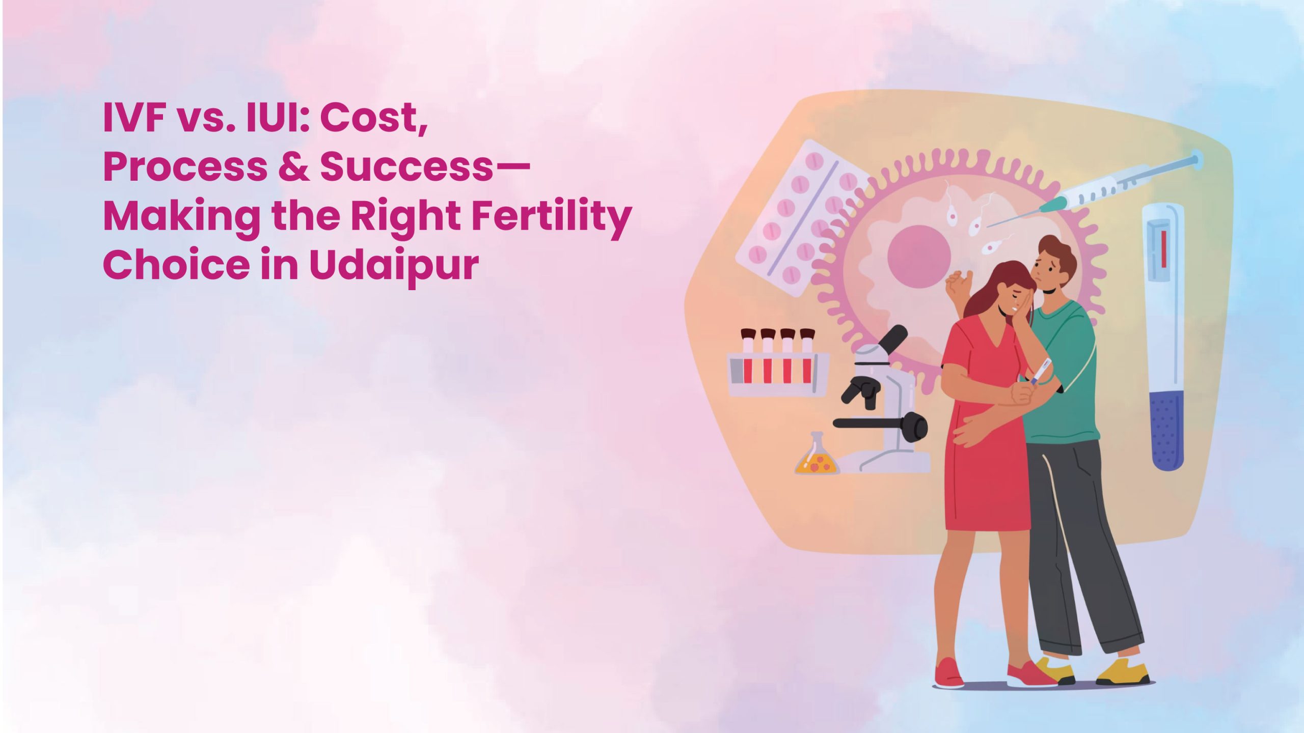 IVF vs. IUI: Cost, Process & Success—Making the Right Fertility Choice in Udaipur