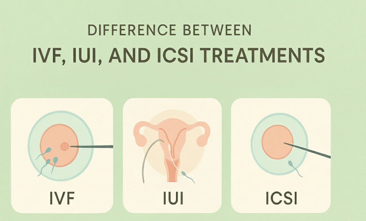 Difference Between IVF, IUI, and ICSI Treatments